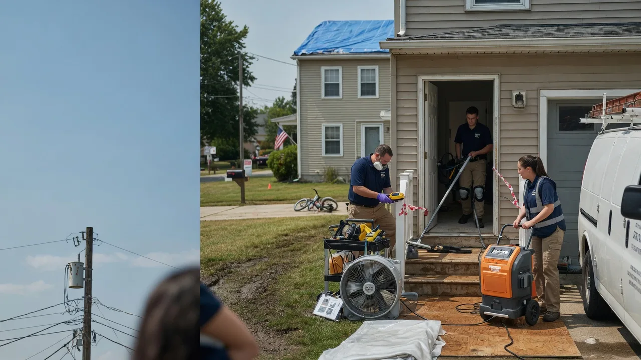 Water Damage Repair in Ninnekah, OK near me